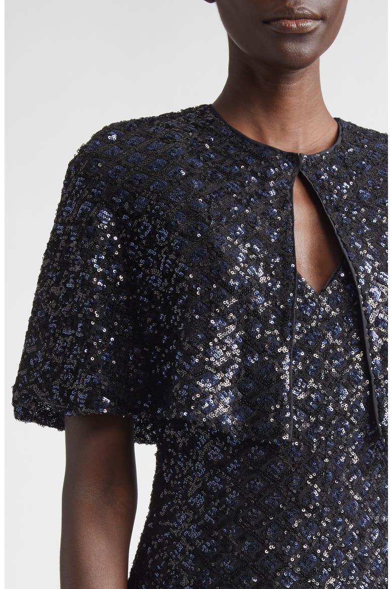Sequin Bolero, Alternate, color, MIDNIGHT