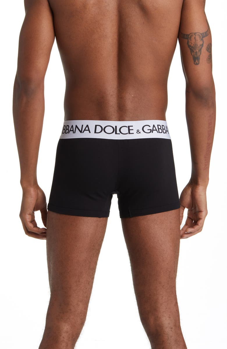 Dolce&Gabbana Cotton Stretch Jersey Boxer Briefs, Alternate, color,