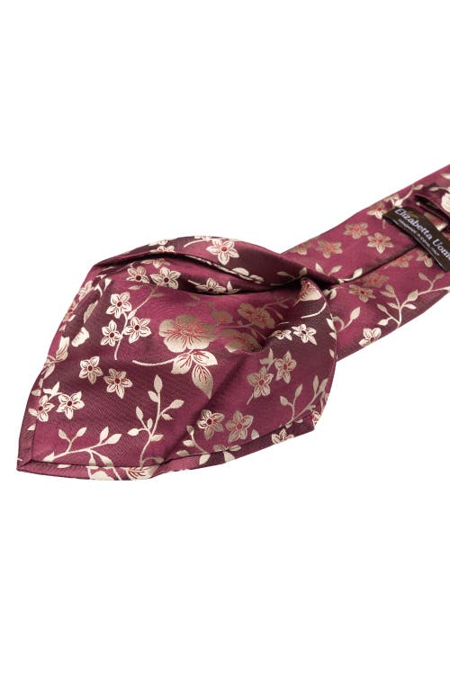 Elizabetta Silvio In Antique Burgundy