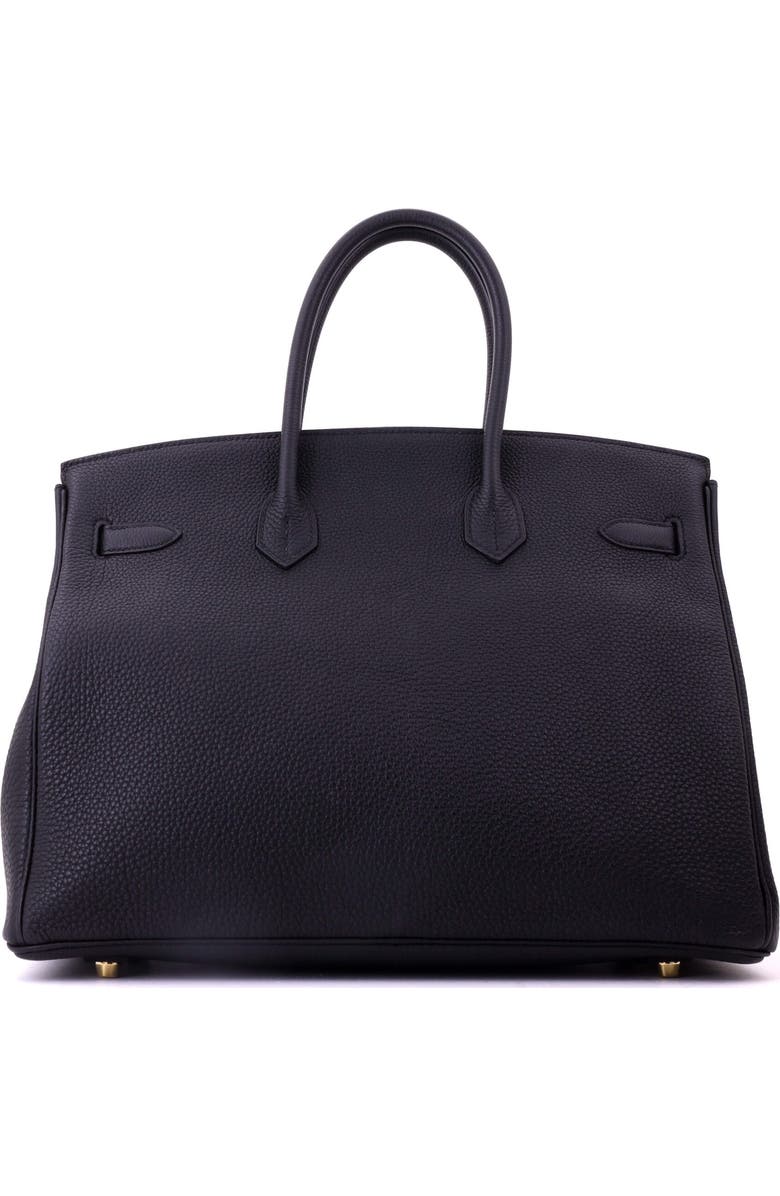 Pre-Owned Hermes Birkin Handbag Black Togo with Gold Hardware 35, Alternate, color, Noir