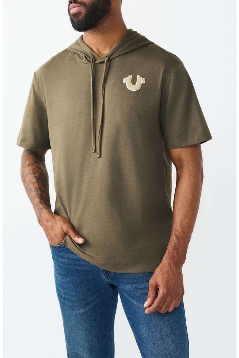 Buddha Hoodie Tee, Main, color, KALAMATA