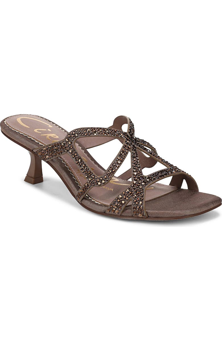 Circus NY by Sam Edelman Justine Kitten Heel Sandal, Main, color, Bronze