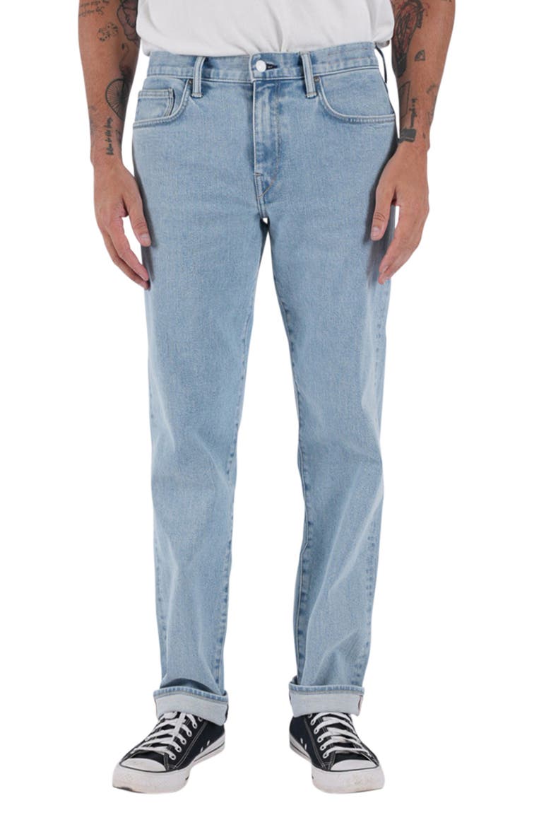 The Pen Slim Fit 14-Ounce Stretch Selvedge Jeans, Main, color, LUCAS