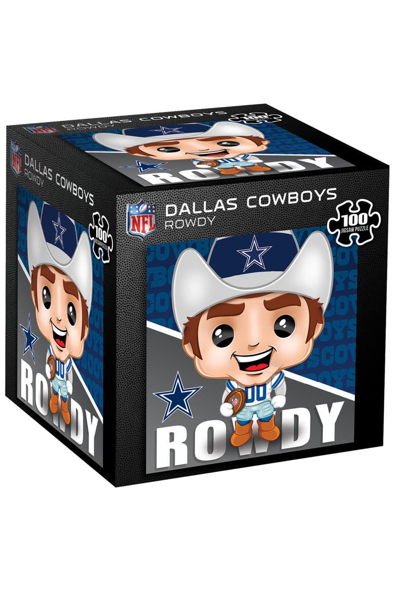 Dallas Cowboys Mascot 100 Piece Puzzle, Main, color, Multicolor