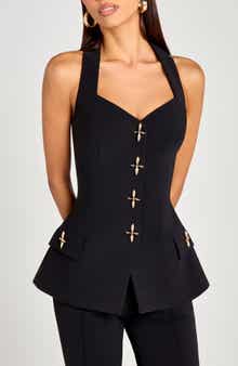 Zoe Peplum Waistcoat