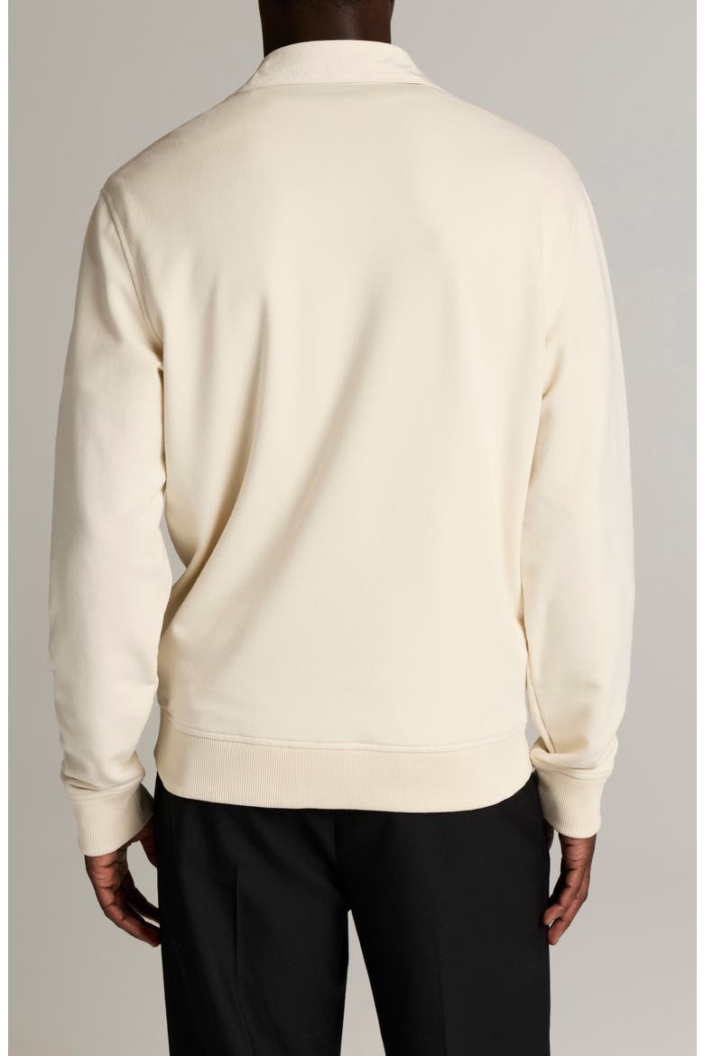 French Terry Travel Polo, Alternate, color, BONE