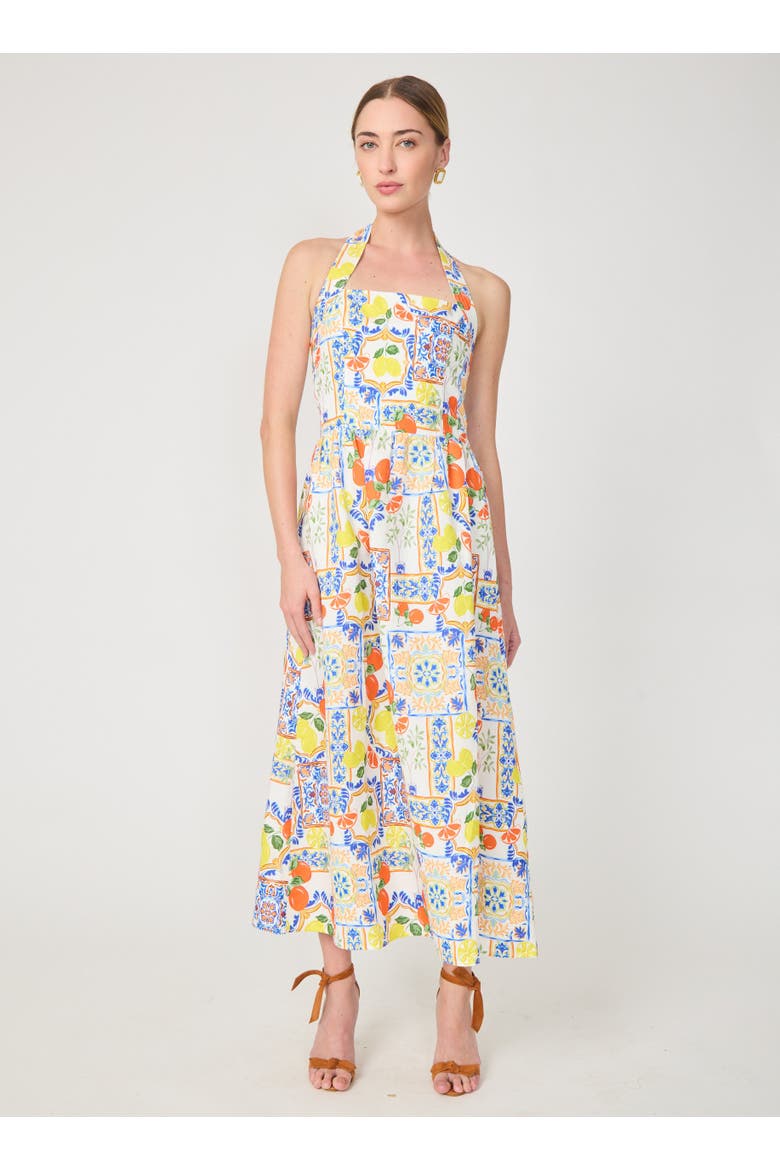 Colby Dress, Main, color, Naples print