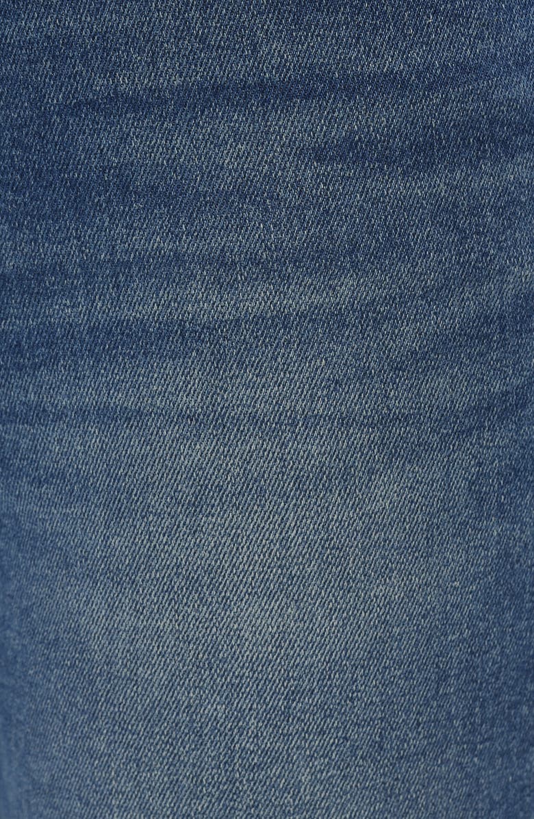 Bayeas Mid Rise Ankle Slim Jeans, Alternate, color, Vintage Medium Blue