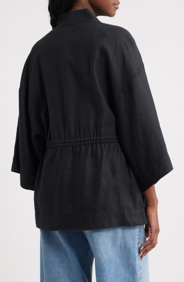 & Other Stories Linen Drawstring Jacket, Alternate, color, 