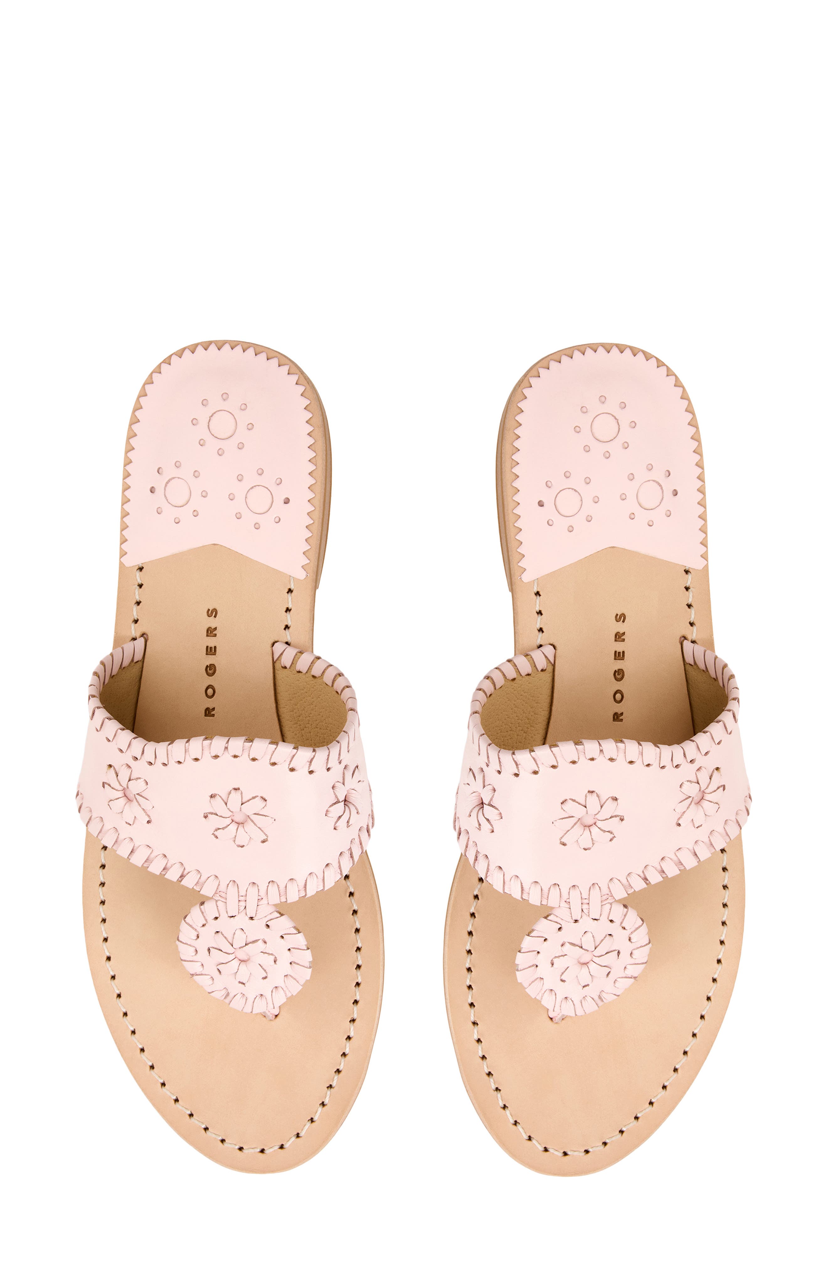 Jacks Flat Sandal, Alternate, color, PINK MARSHMALLOW