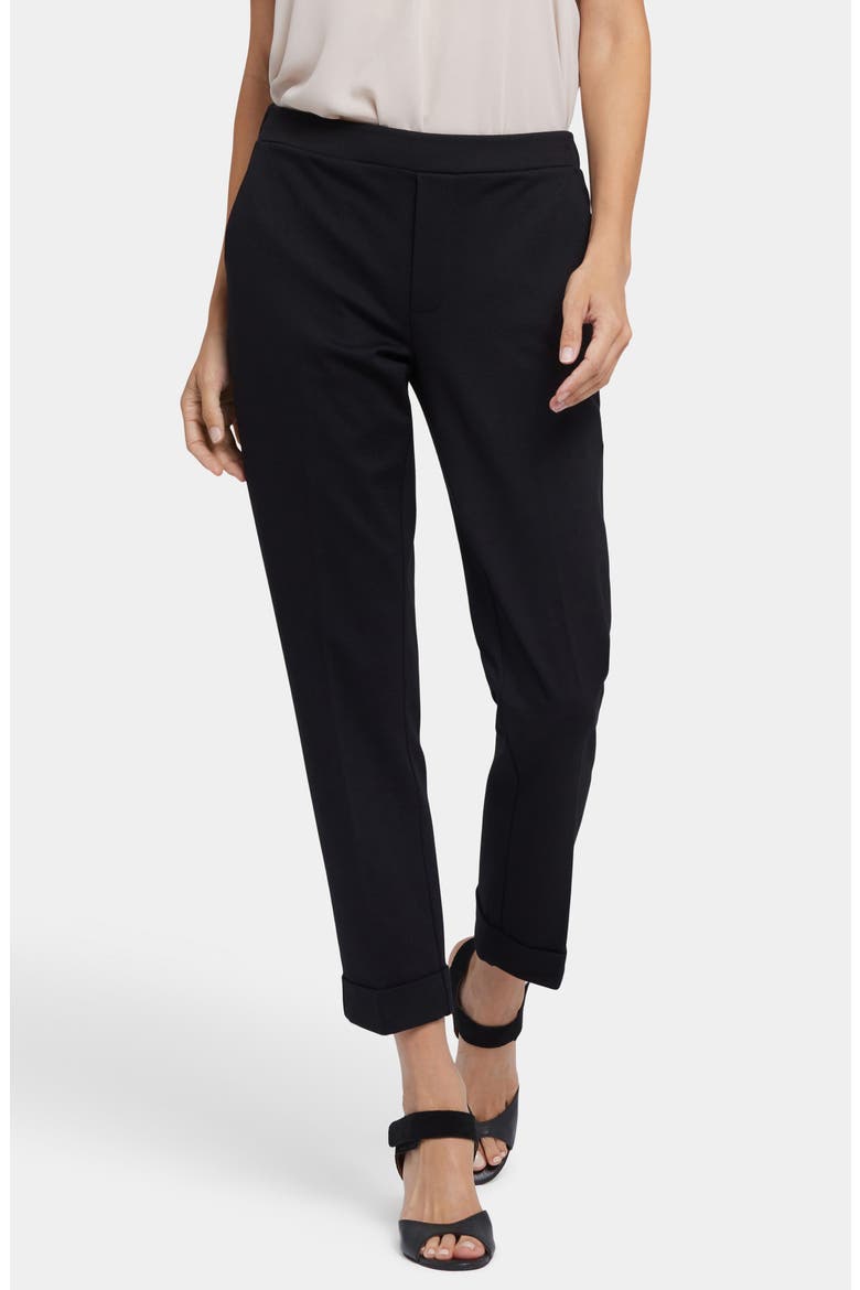 Cassidy Cuffed Pants, Main, color, BLACK