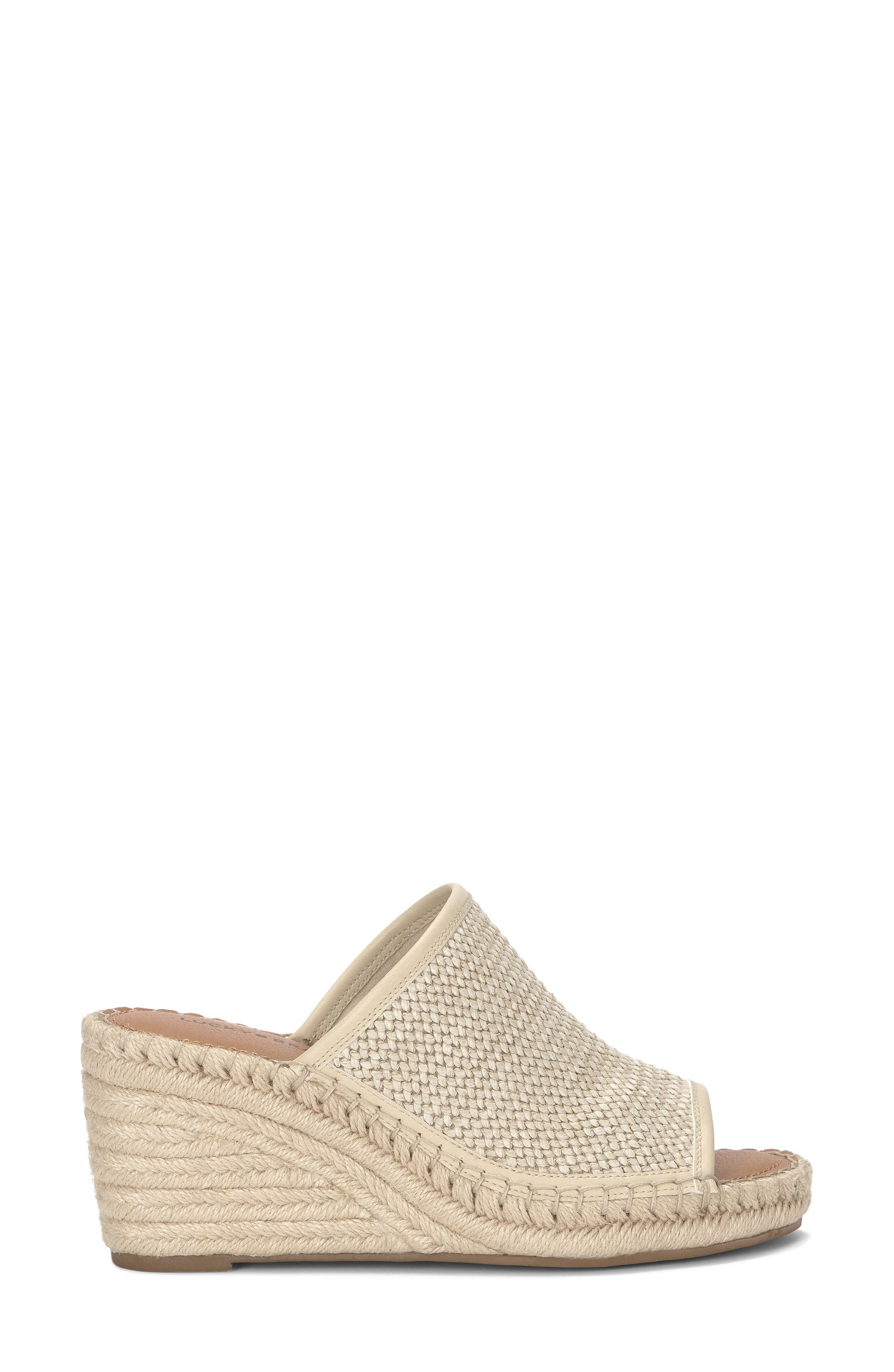 Lucky Brand Cabriah Wedge Sandal, Alternate, color, Stucco/ Stucc Pcpdwl