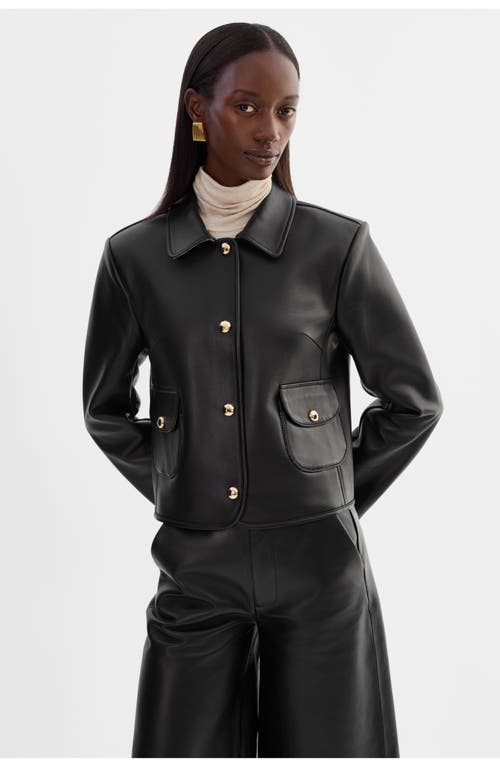 Lamarque Francesca | Leather Jacket In Black