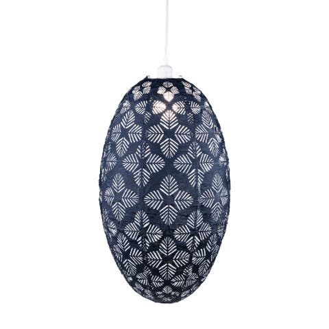Soji Stella Nova Geo Palm Pod - Indoor / Outdoor Pendant Lamp