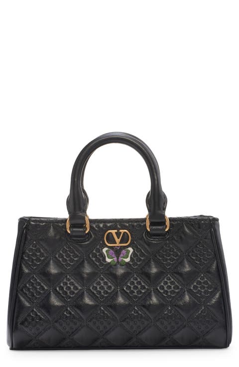 Flutterby Mini Leather Crossbody Bag