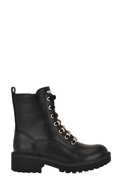 Guess Sionaa Lug Sole Boot In Black