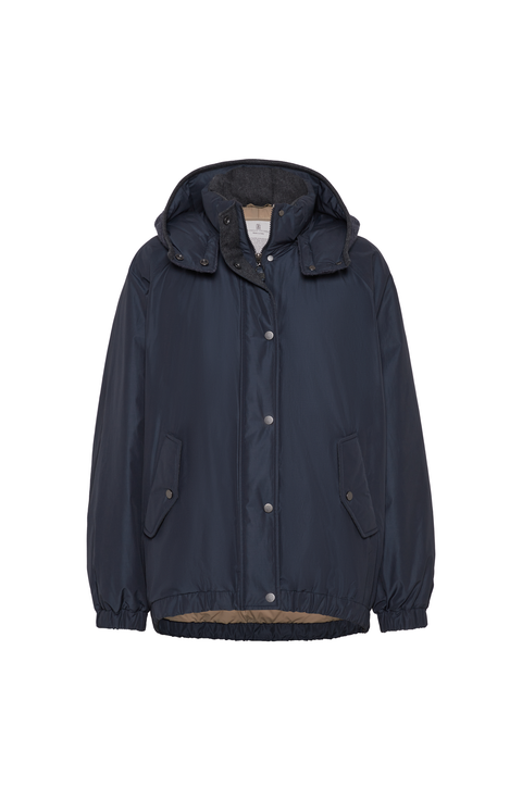 ジャケット BRUNELLO CUCINELLI Women Jackets MB1257470 C001 BLUE BRUNELLO CUCINELLI: Jacket woman - Blue | Brunello Cucinelli