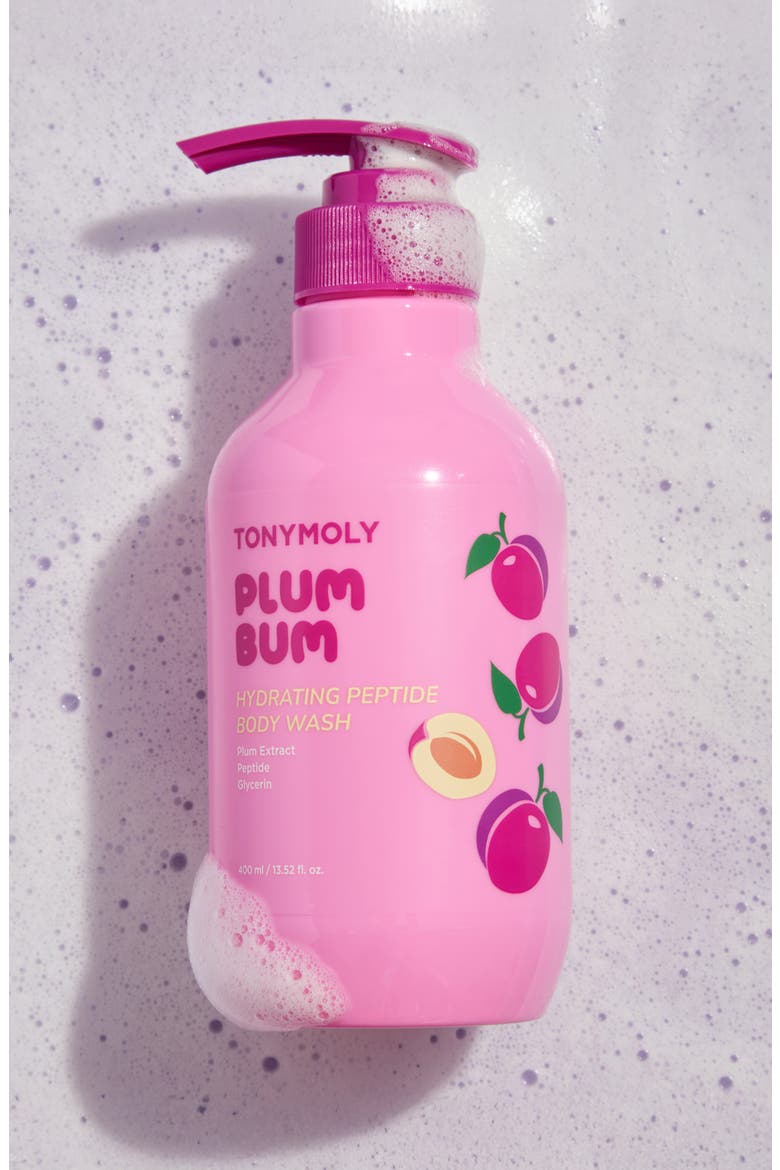 Plum Bum Hydrating Peptide Body Wash, Alternate, color, PINK