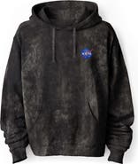 Dalix NASA Mineral Wash Hoodie Dalix NASA Embroidered Fleece Hoodie Mineral Wash Long Sleeve Sweatshirt Me