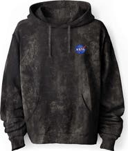Dalix NASA Mineral Wash Hoodie Dalix NASA Embroidered Fleece Hoodie Mineral Wash Long Sleeve Sweatshirt Me