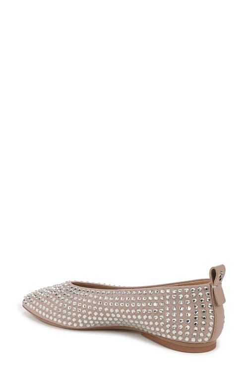 27 Edit Naturalizer Carla Sparkle Embellished Flat In Warm Taupe
