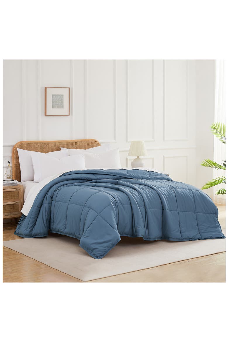 Vilano Down Alternative Comforter, Alternate, color, CORONET BLUE