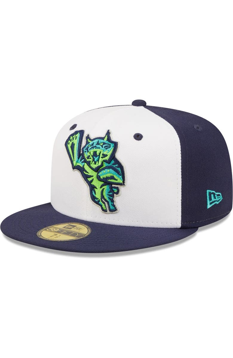 New Era Men's New Era Navy Lynchburg Hillcats Authentic Collection Team 59FIFTY Fitted Hat, Main, color, Navy