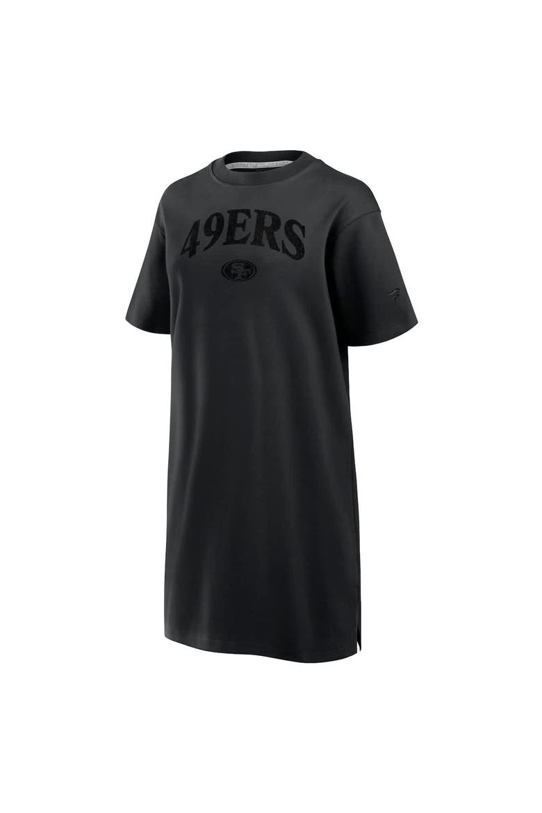 Women's Fanatics Black San Francisco 49ers Elements Go Tri-Blend Dress, Alternate, color, Black