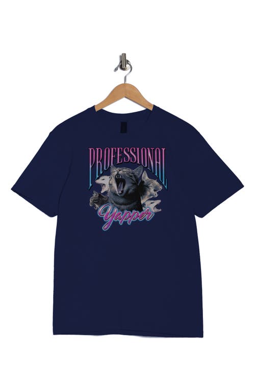 Monster Digital Professional Yapper Graphic T-shirt In Blue