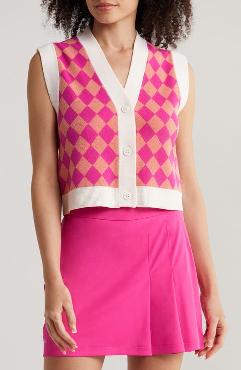 Petra Argyle Sweater Vest
