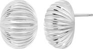Bony Levy 14K Gold Textured Dome Stud Earrings