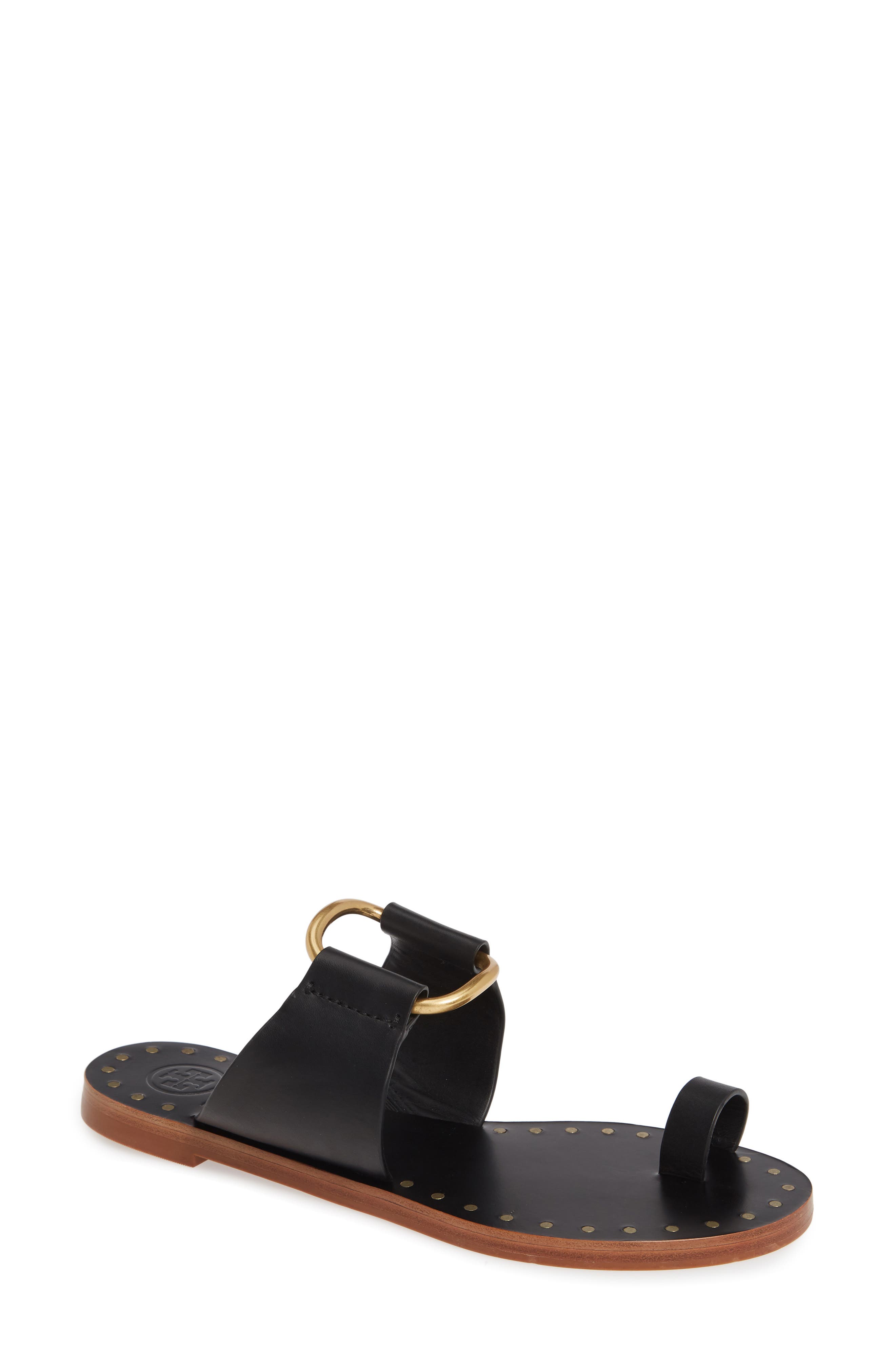 Tory Burch Ravello Toe Ring Sandal, Main, color, 