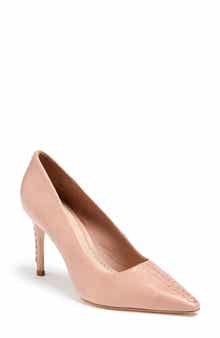 Cinq à Sept Giselle Whipstitch Pointed Toe Pump