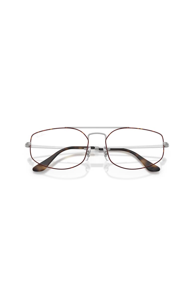 Ray-Ban 58mm Irregular optical glasses, Alternate, color, Tortoise