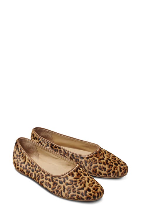 Swiftlet Leather Ballet Slipper