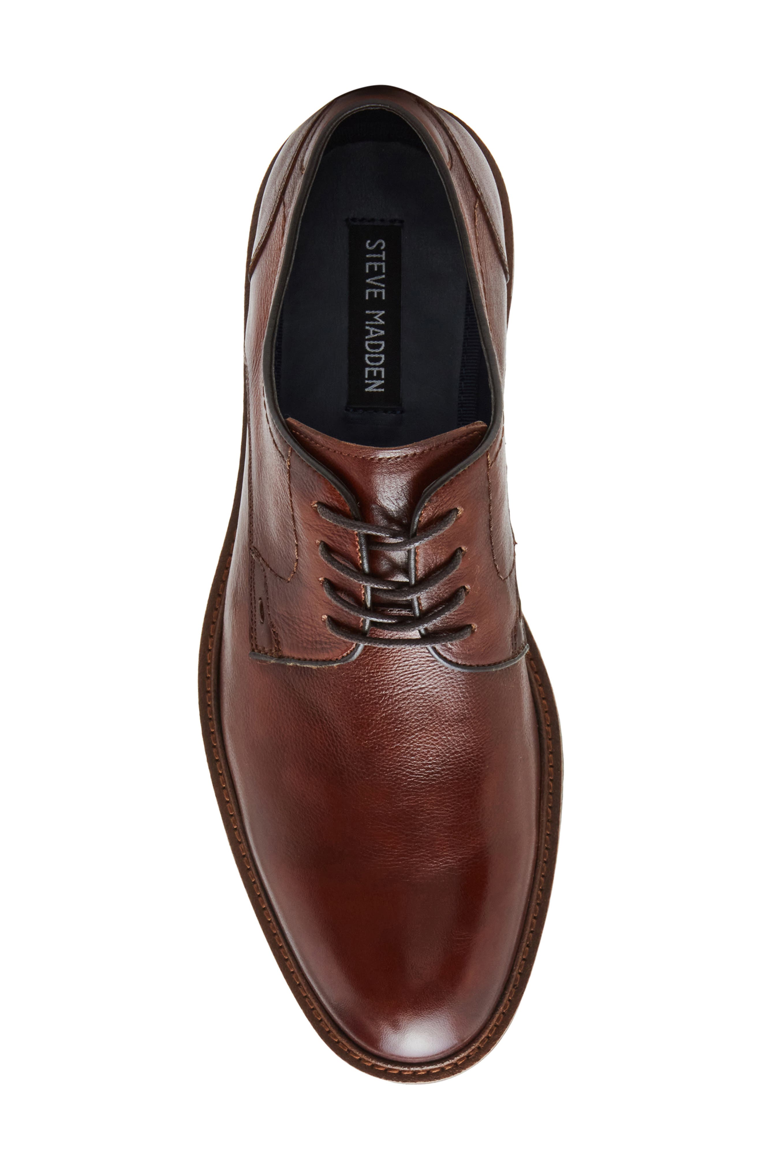 Steve Madden Aeden Derby, Alternate, color, Cognac