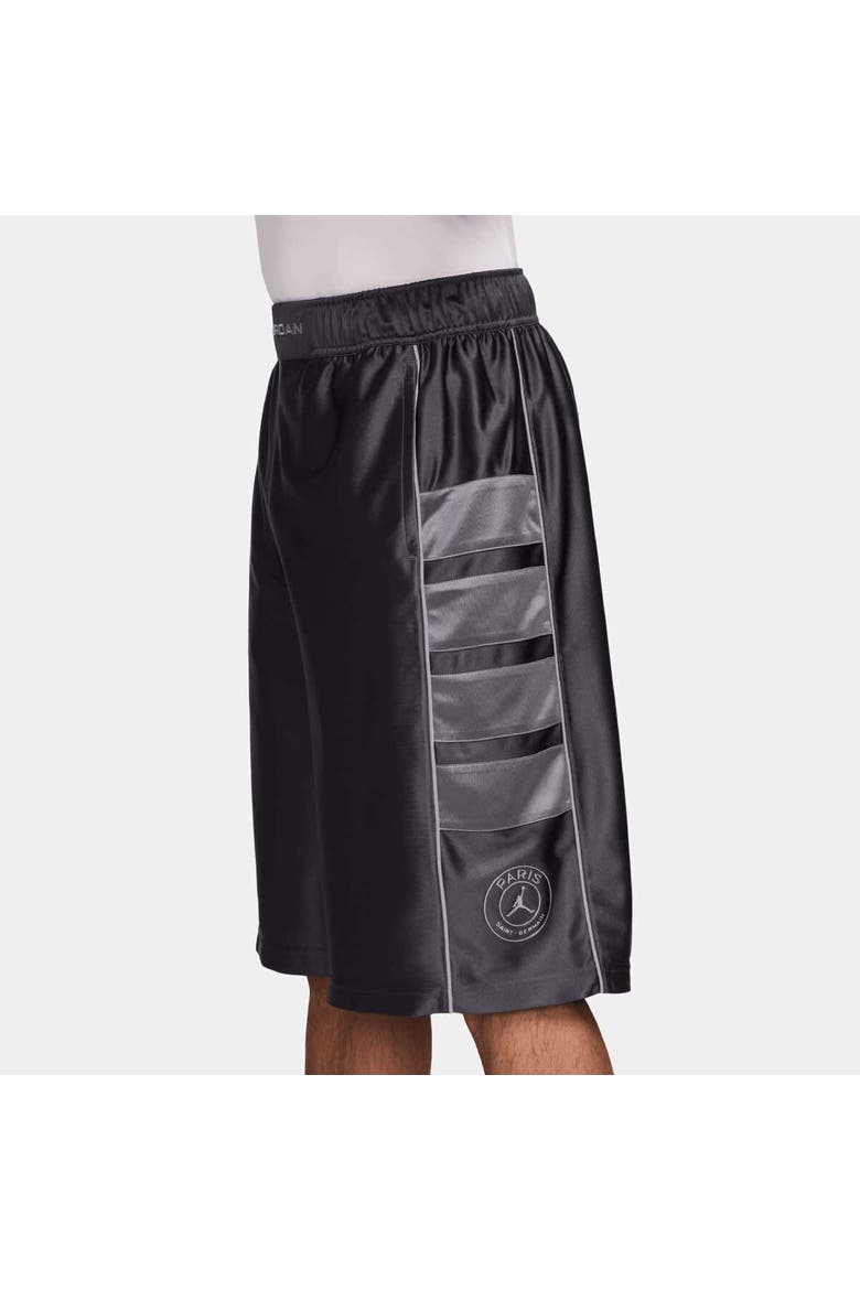 Men's Jordan Brand  Black Paris Saint-Germain Cat Scratch Shorts, Alternate, color, Black