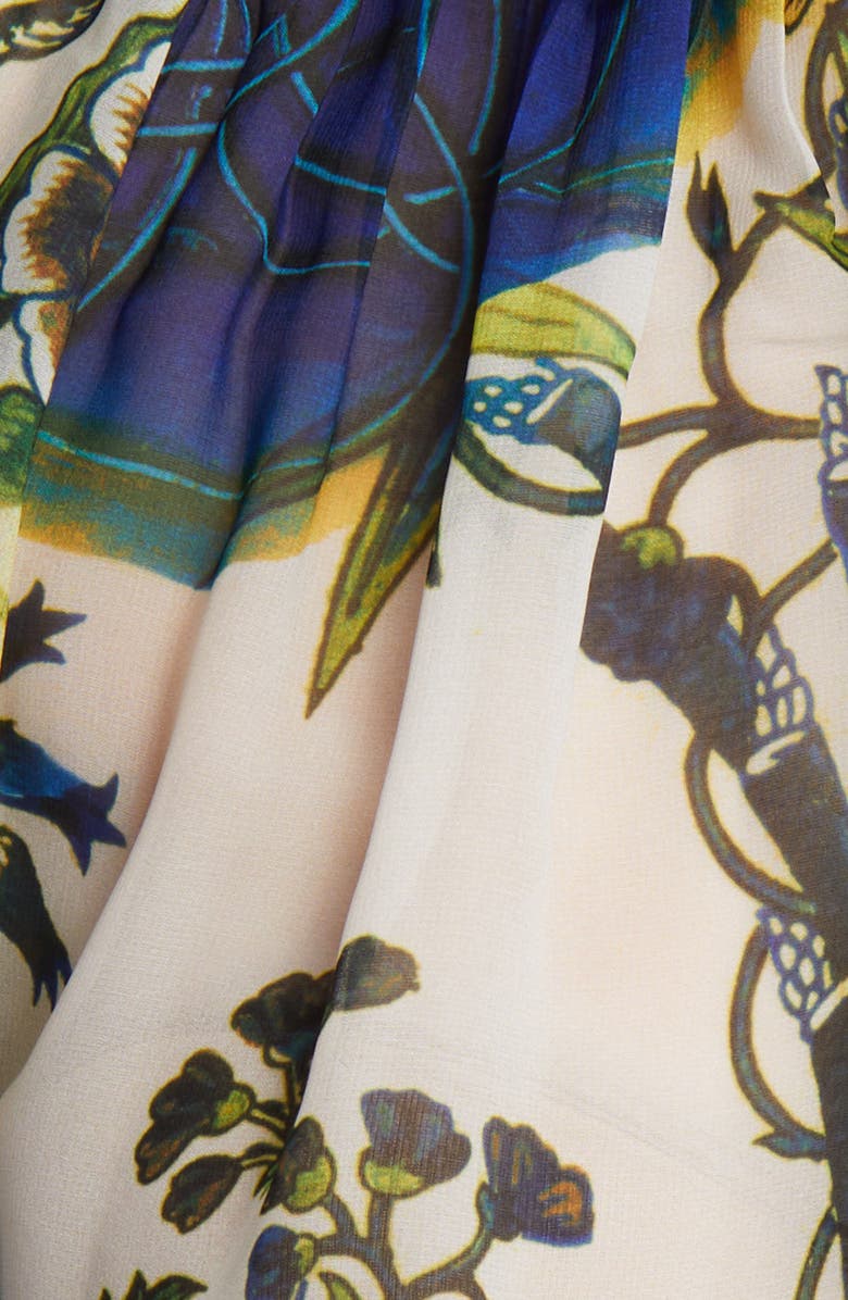 KOBI HALPERIN Zane Floral Print Chiffon Blouse, Alternate, color, 