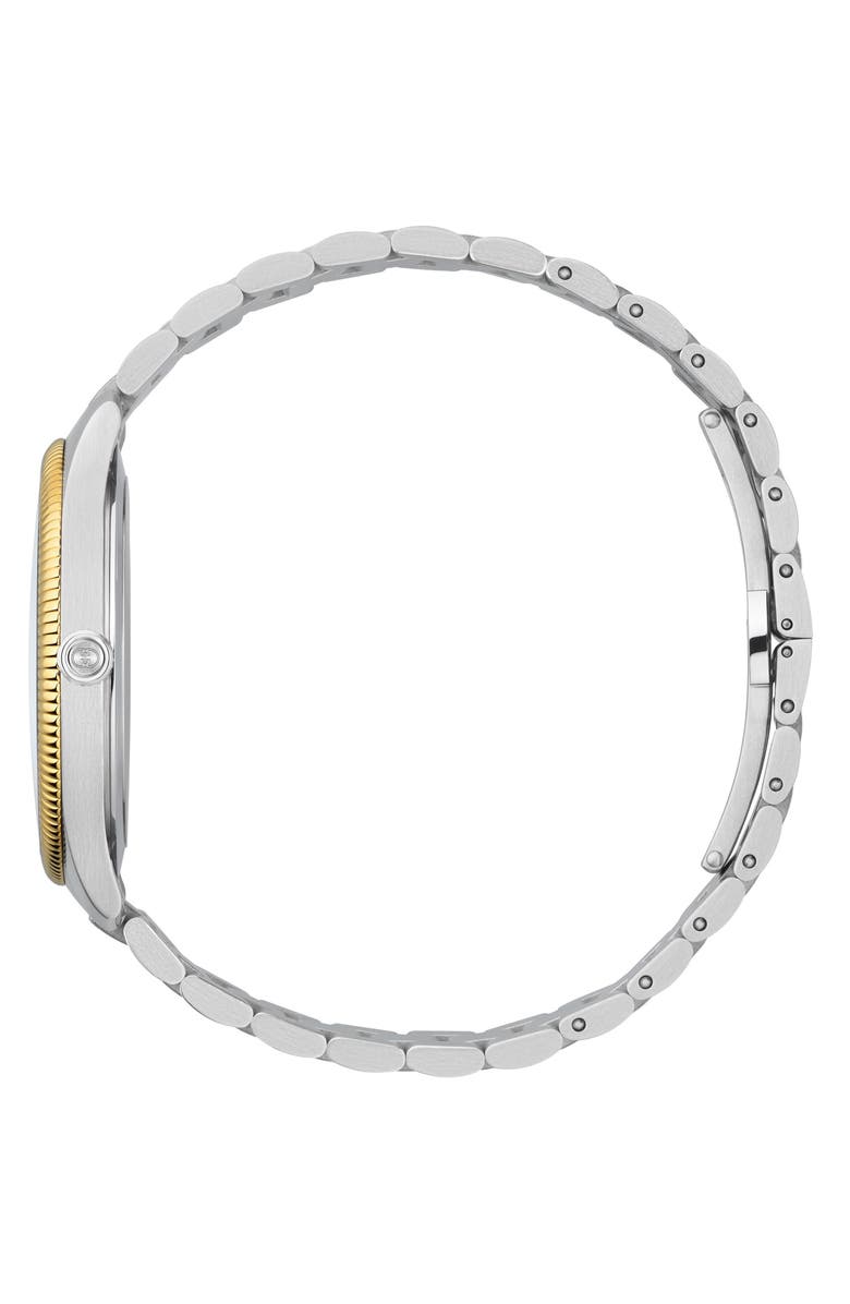 Gucci G-Timeless Bracelet Watch, Alternate, color, Gold/Silver