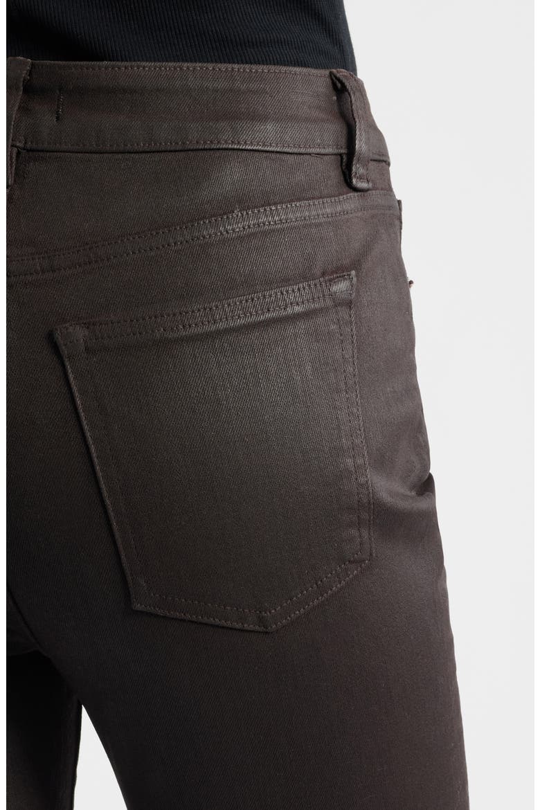 Nao Coated Bootcut Jeans, Alternate, color, COATED AMERICANO