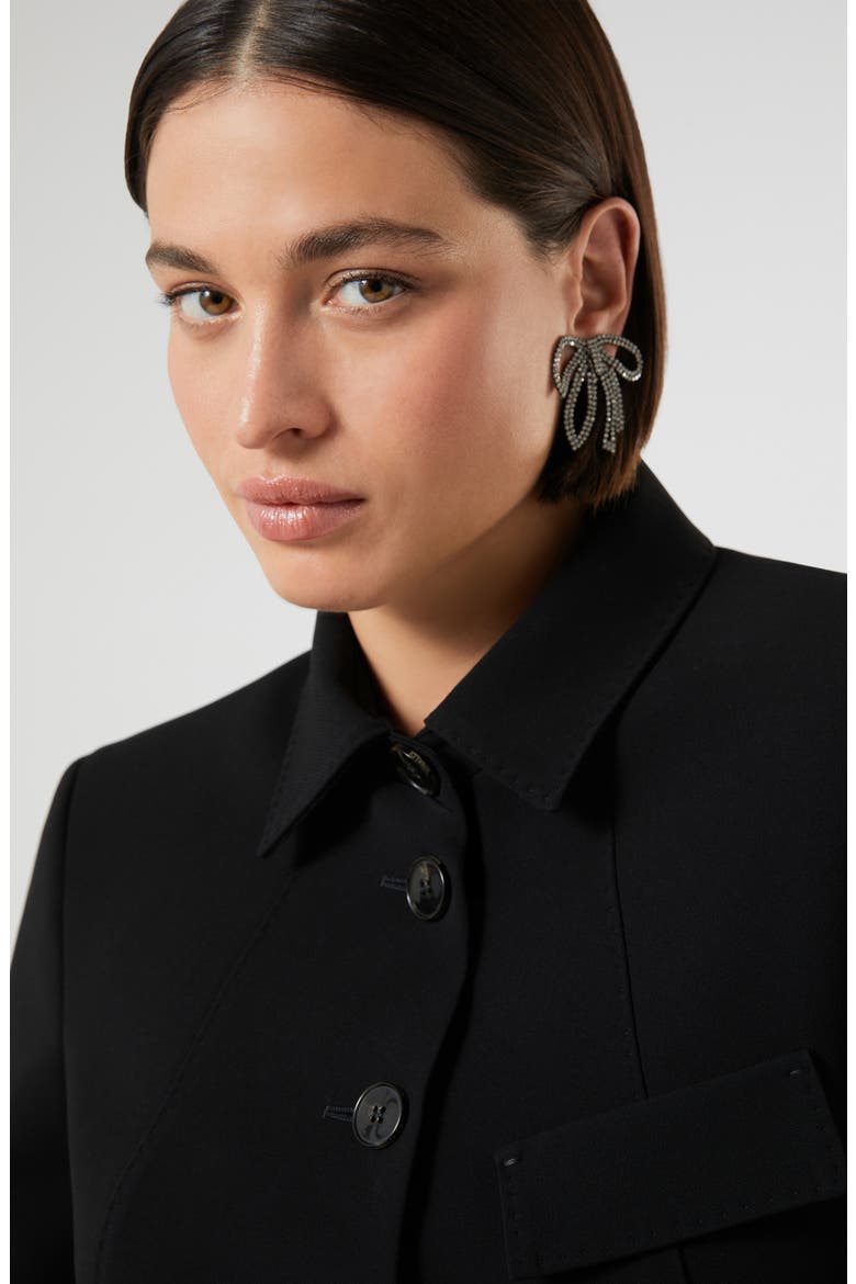 Pocket Detail Cady Jacket, Alternate, color, BLACK
