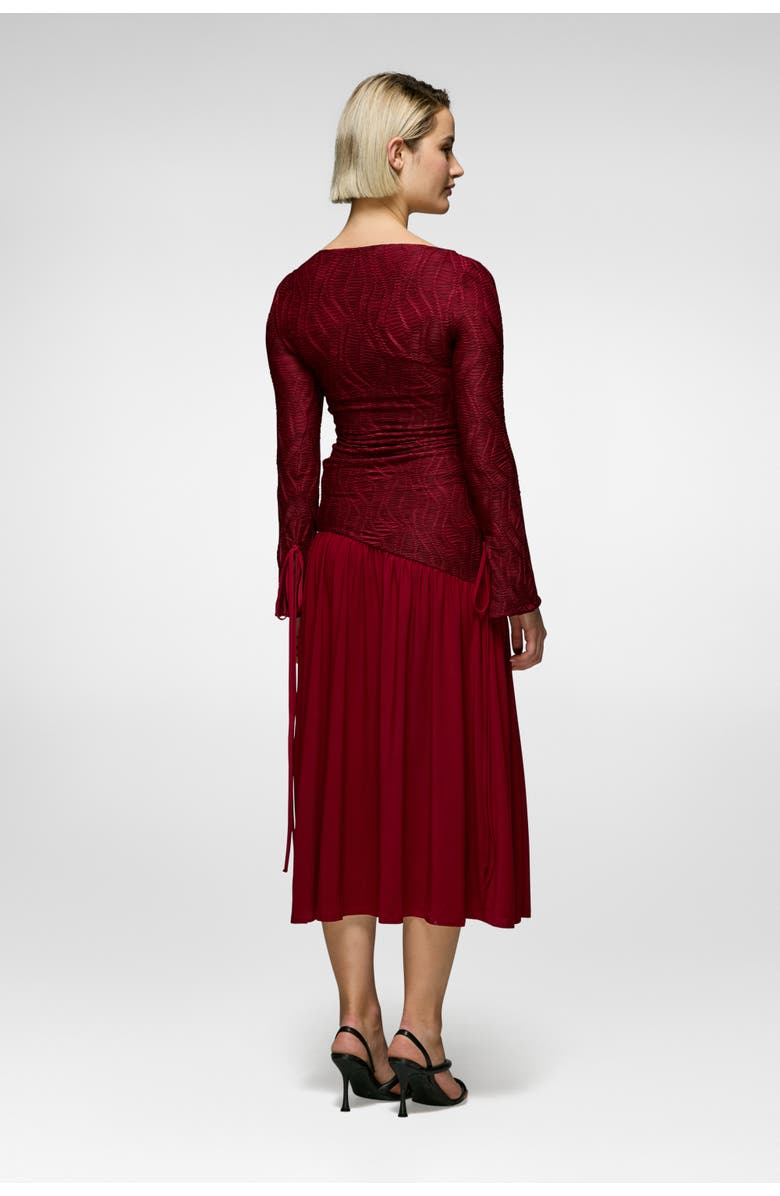 Daska Meissa Dress, Alternate, color, Wine