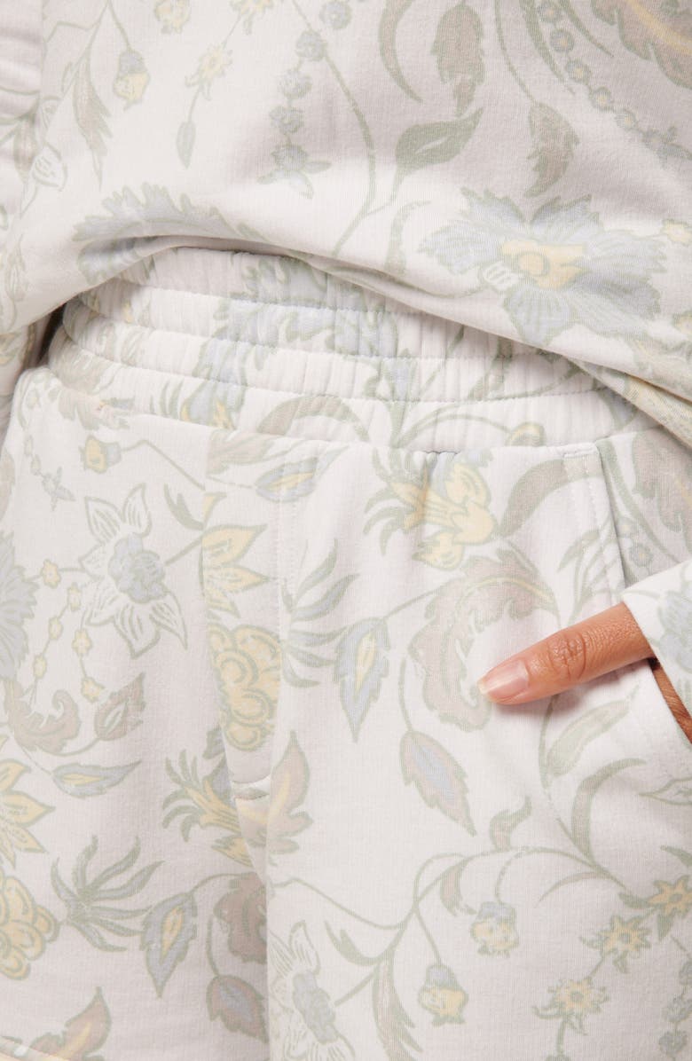 TravisMathew San Lorenzo Floral Knit Shorts, Alternate, color, 