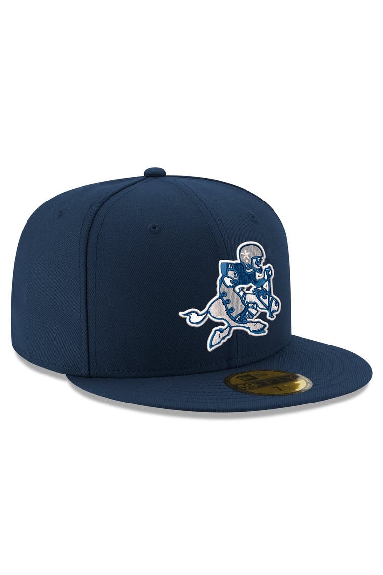 Men's New Era Navy Dallas Cowboys 59FIFTY Fitted Hat, Alternate, color, Navy