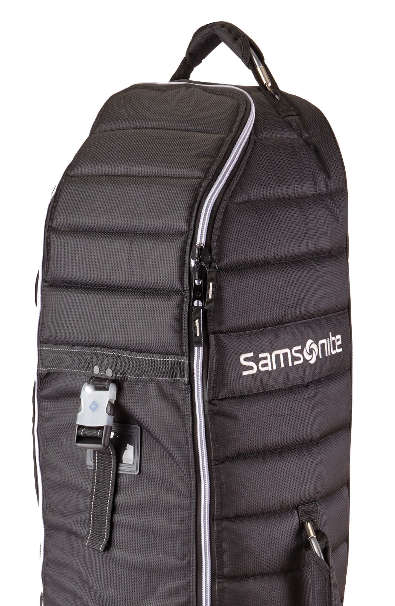 Samsonite Quilted Spinner Deluxe Travel Golf Bag, Alternate, color, 