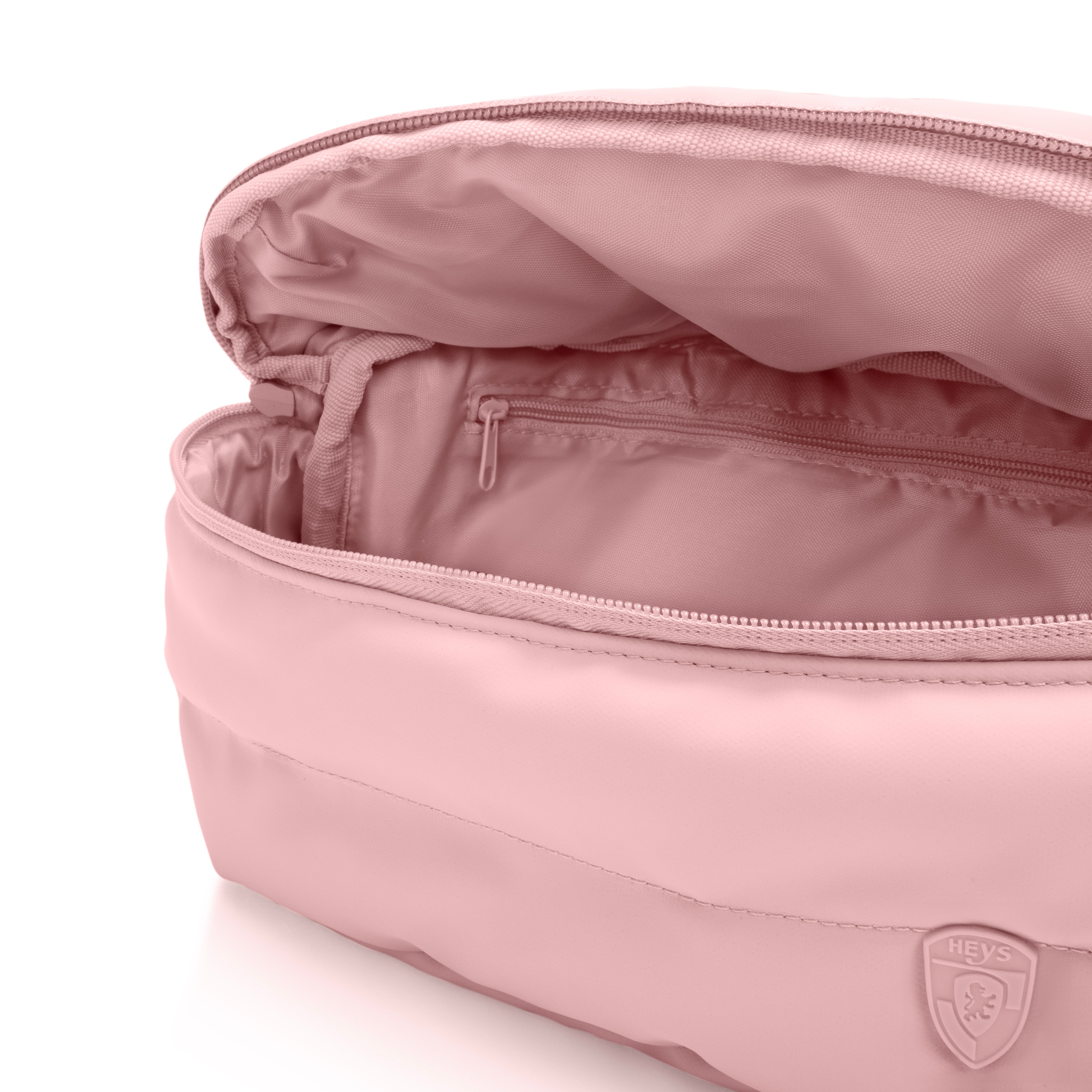 The Puffer Waist Bag, Alternate, color, Rose