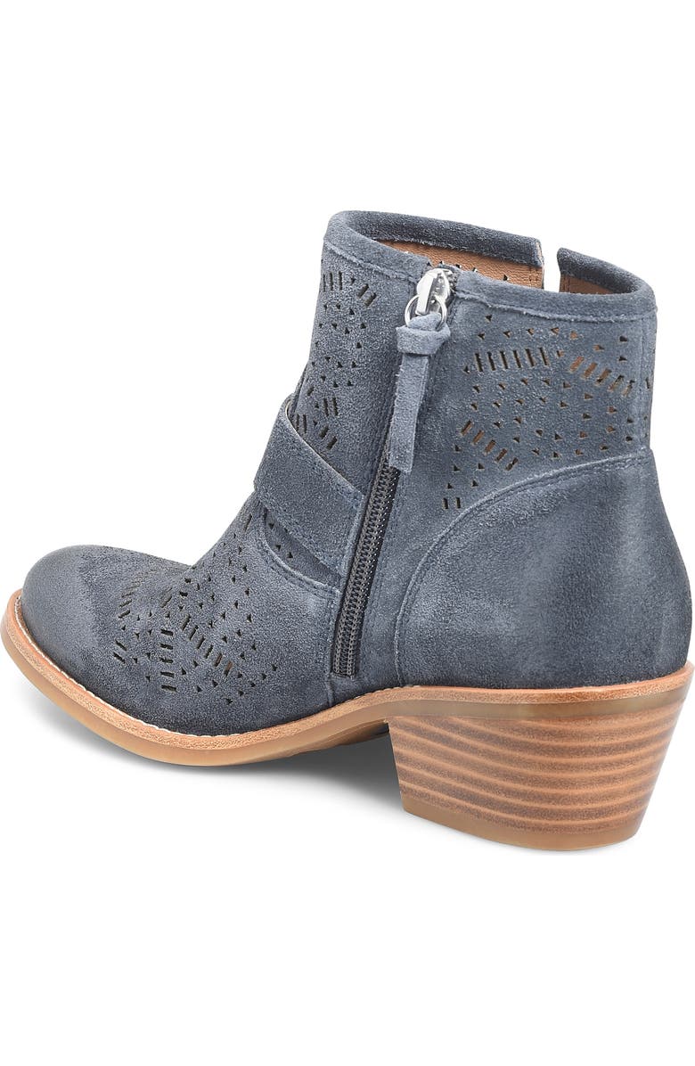 Söfft Adriana Block Heel Bootie, Alternate, color, Storm Blue