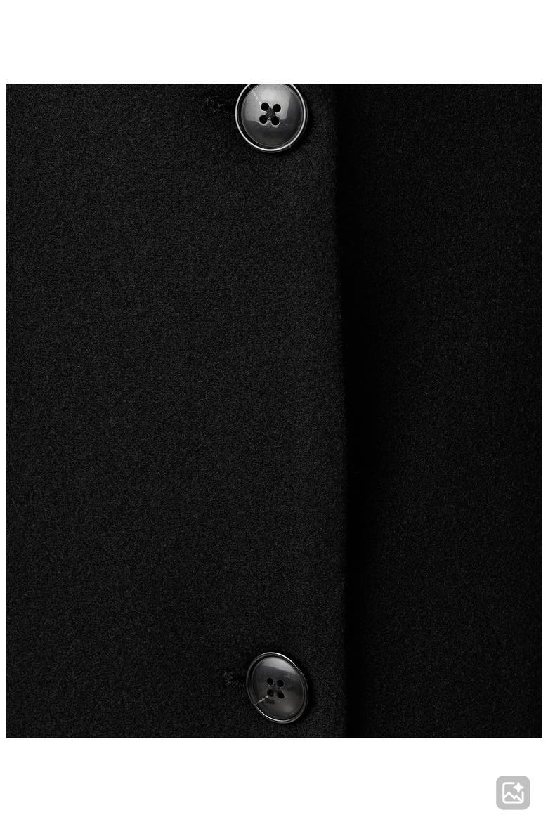 Longline Coat, Alternate, color, BLACK