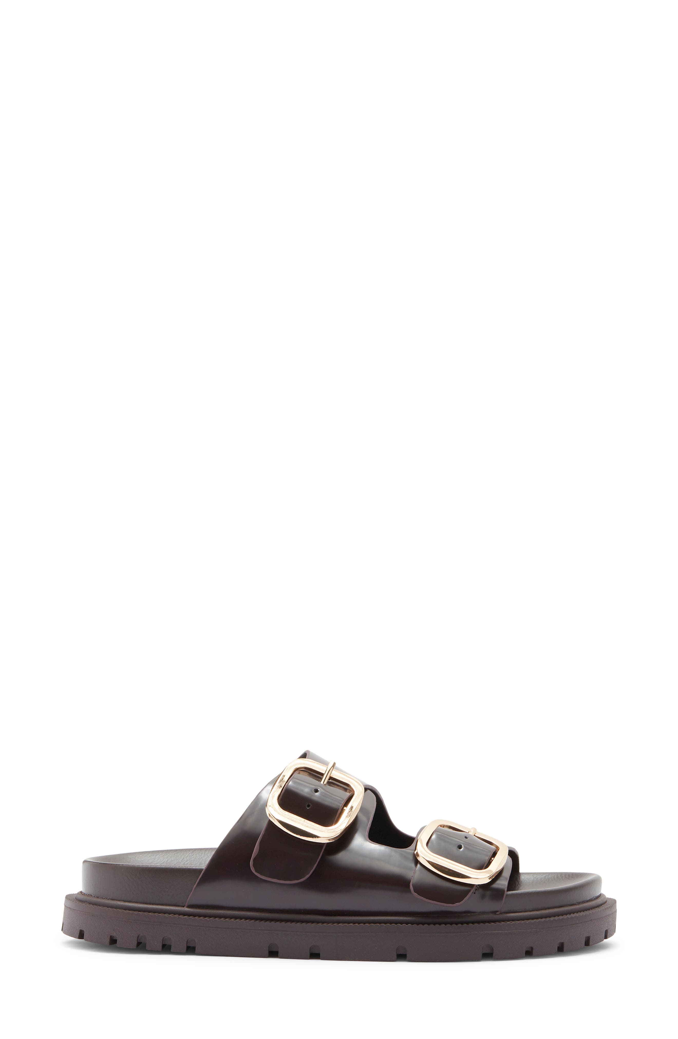 MIA Alttar Slide Sandal, Alternate, color, Coffee