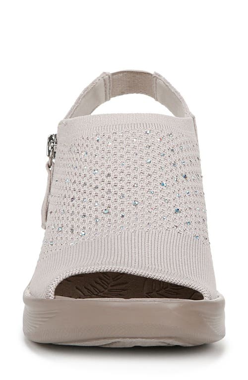 Bzees Starlet Embellished Slingback Sandal In Tan